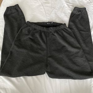 Women's charcoal joggers, new without tags